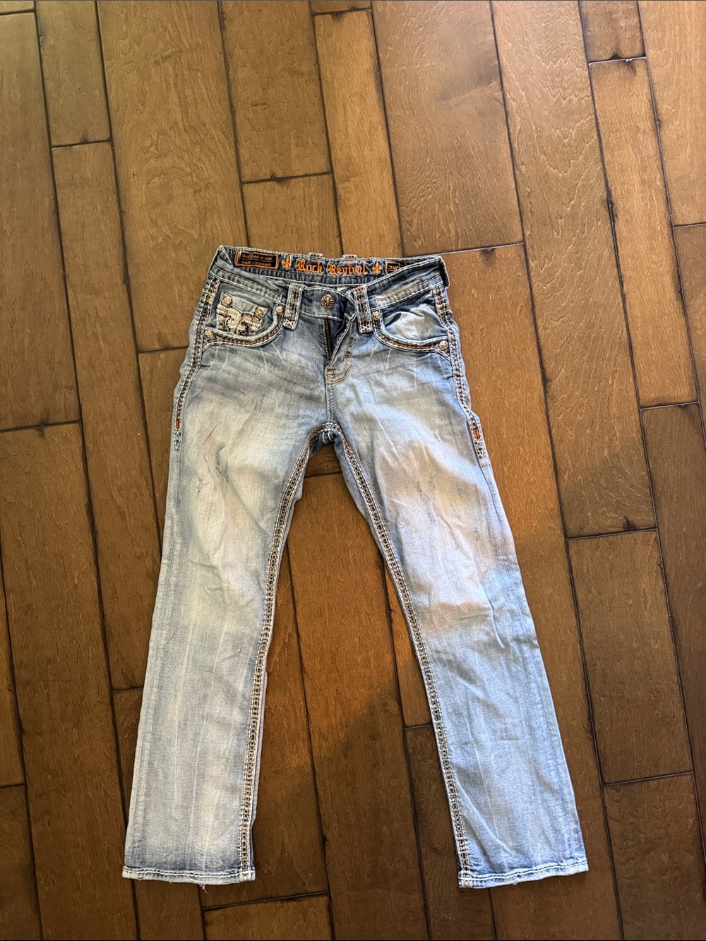 Rock Revival Light Blue Skinny Jeans